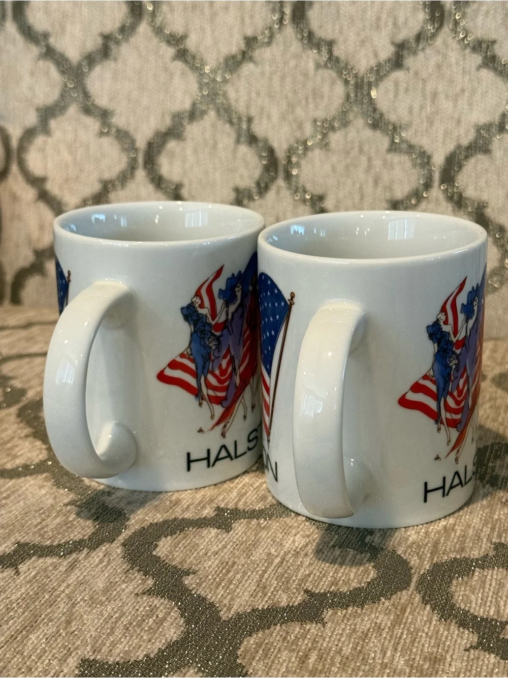 Vintage Halston Coffee Cup Set